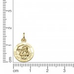 333 Gold Anhänger Gottes Segen 1,8 cm 8 Karat