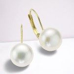 333 Gold Ohrhänger mit Süßwasserperle 8mm 8 Karat