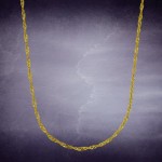 333 Gold Singapurkette 42 cm länge 8 Karat