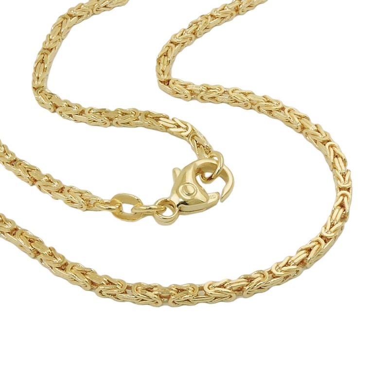Königskette aus 585 Gold 14 Karat sehr edel 50 cm länge