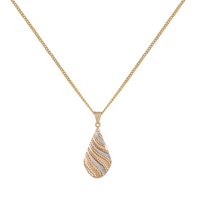 333 Goldkette mit Anhänger Fascination Ellen K. 45 cm länge