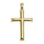 375 Gelbgold Kreuz 4,6 cm länge 9 Karat