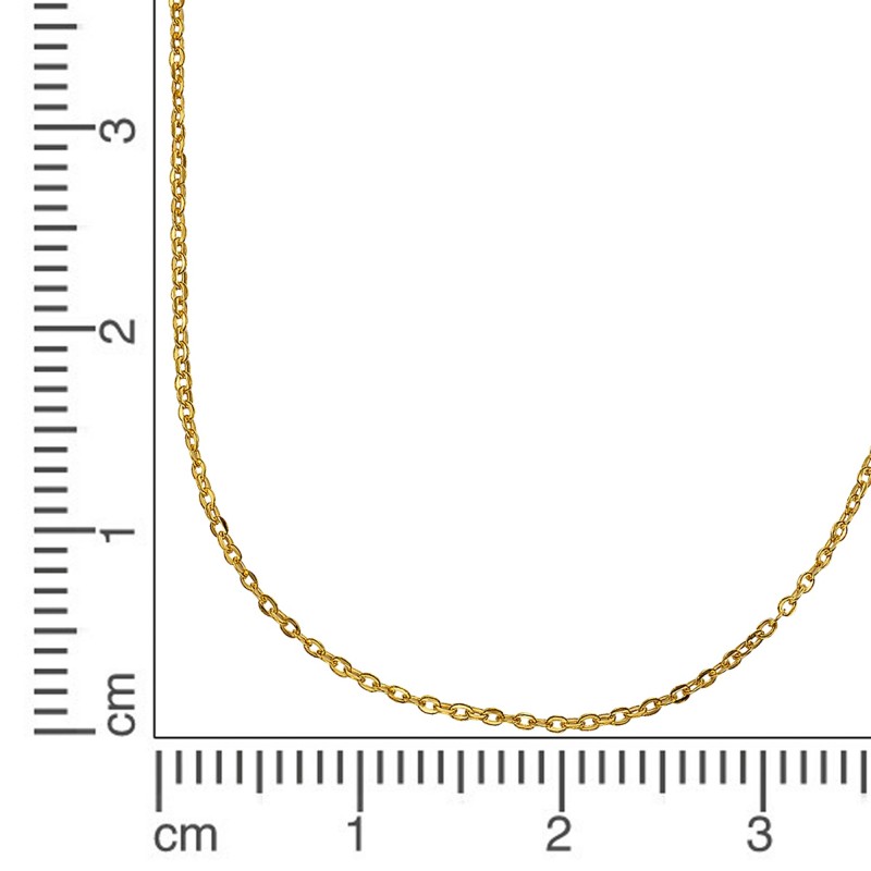 375 Goldkette 42 cm länge 9 Karat TOP ANGEBOT