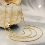 375 Gold Zopfkette 9 Karat 45cm länge