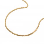 375 Gold Zopfkette 9 Karat 45cm länge
