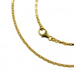 Schönes massives Damen Panzer-Armband 585 Gelbgold 14 Karat