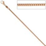Moderne Bingokette aus 585 Rotgold 14 Karat 50 cm länge