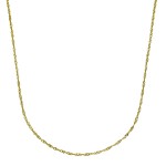 585 Goldcollier Singapurkette 45 cm länge