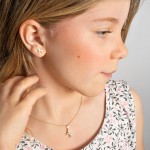 Anhänger Pferd aus 333 Gelbgold 1,9 cm länge 8 Karat