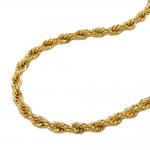 Kordelkette aus 375 Gelbgold 9 Karat 45cm länge