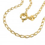 Edles Weitpanzer-Armband aus 375 Gelbgold 19 cm länge