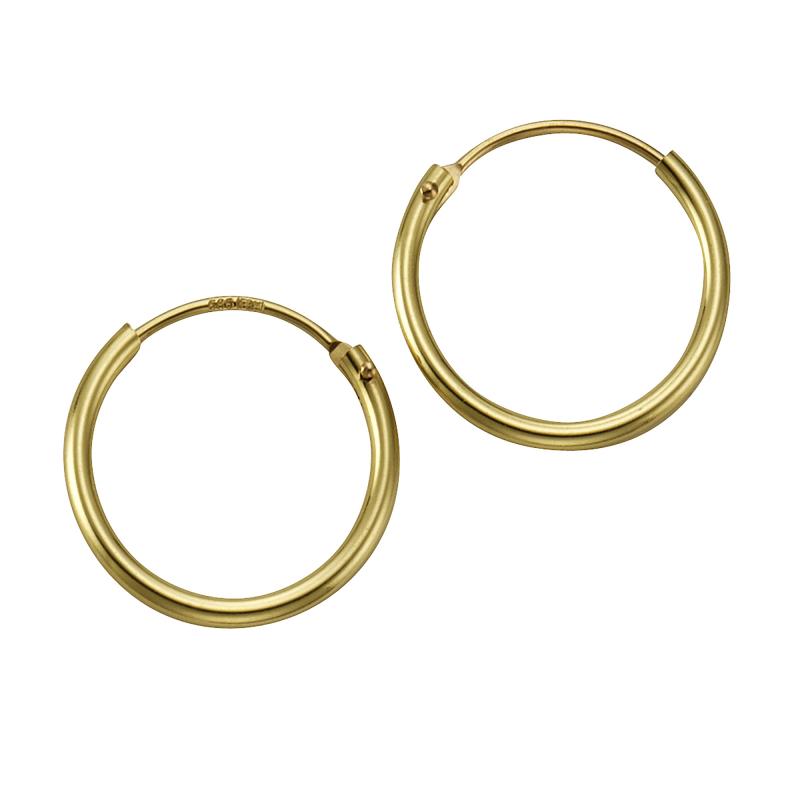 Creolen 585/- Gold 1,3cm