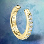 Eternity Ear Cuff Ohrklemme 925 Silber mit Zirkonia