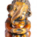 Ganesha als niedliches Baby aus Messing - 21 cm - 4 kg