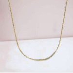 Goldkette aus 585 Gelbgold 42 cm länge Ankerkette 14 Karat