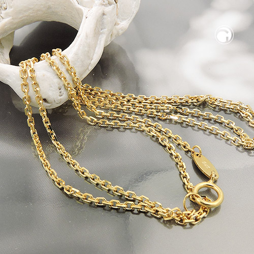 375 Gold Ankerkette 9 Karat 45 cm länge