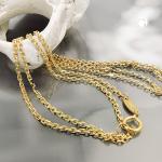 375 Gold Ankerkette 9 Karat 45 cm länge