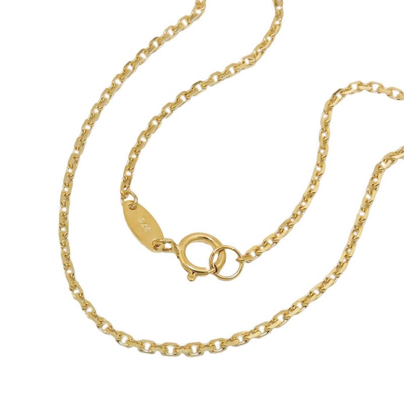 375 Gold Ankerkette 9 Karat 45 cm länge