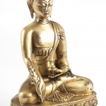 Medizin Buddha aus Messing 20 cm höhe