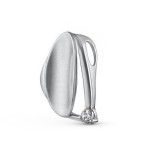 925 Silber Anhänger in schönem Design mit einem Zirkonia