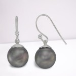 Ohrhänger mit Muschelkern Perle 925 Silber