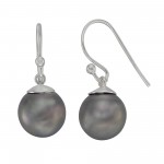 Ohrhänger mit Muschelkern Perle 925 Silber