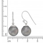 Ohrhänger mit Muschelkern Perle 925 Silber