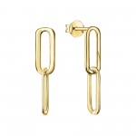 Ohrstecker 925 Silber im trendigen Chunky Chain Design