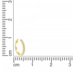 Ohrklemme 925 Silber Zirkonias trendiger Sommerschmuck