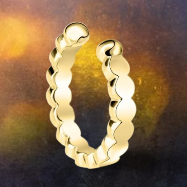 Ohrklemme Ear Cuff im frechen Design 925 Silber