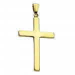 Schönes 333 Goldkreuz 4,1 cm Geschenk