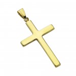 Schönes 333 Goldkreuz 4,1 cm Geschenk