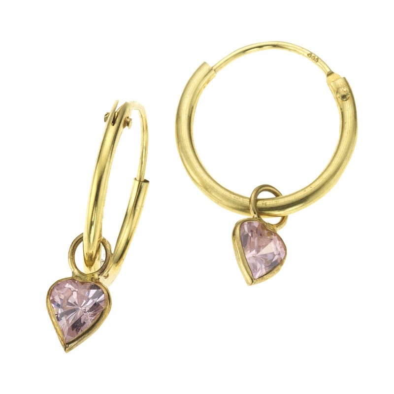 ZEEme for Kids Creolen aus 333 Gold 1,8 cm