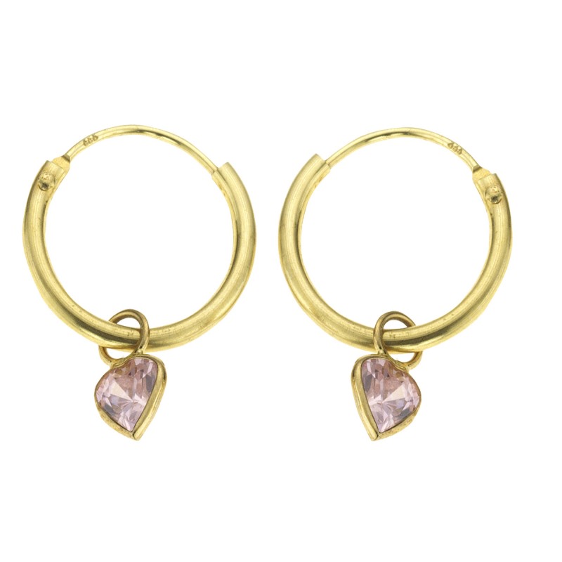 ZEEme for Kids Creolen aus 333 Gold 1,8 cm